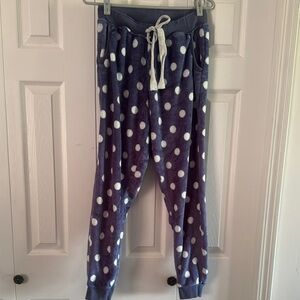 Charisma Blue Polka Dot Lounge Pants